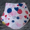 Babyboo Abstract Hearts Bandana Bib