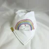 Babyboo Believe in Rainbows Bib