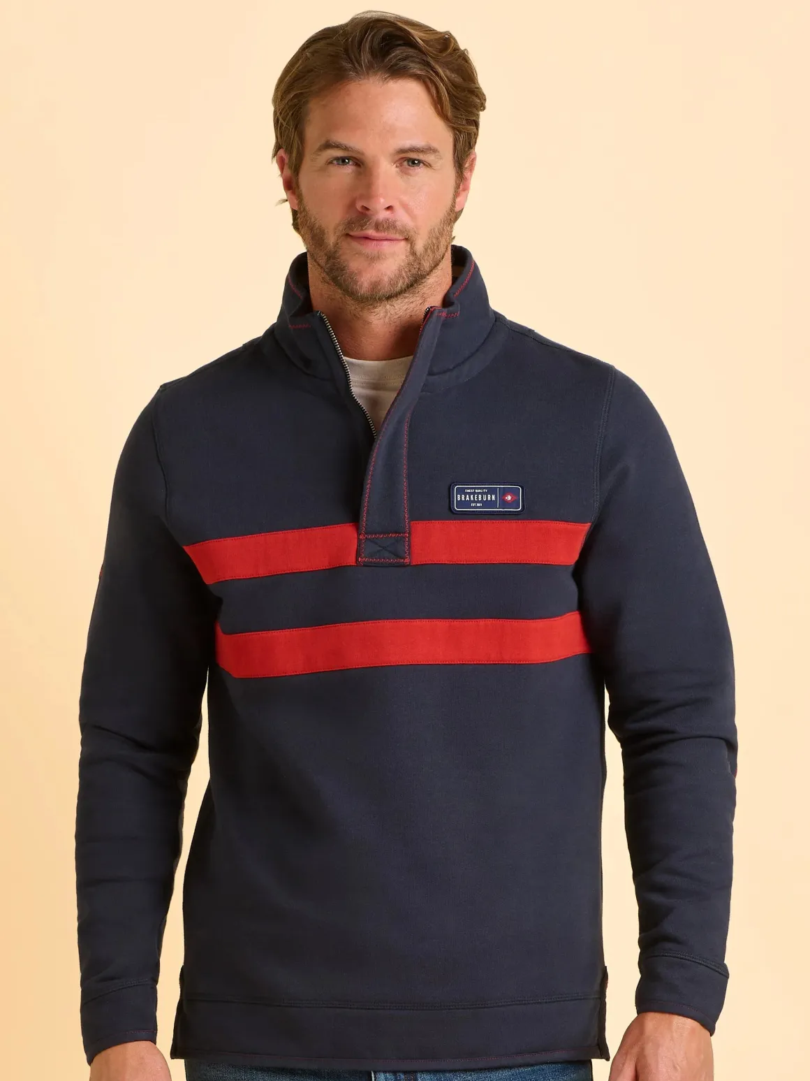 Brakeburn Alum Quarter Zip Sweatshirt
