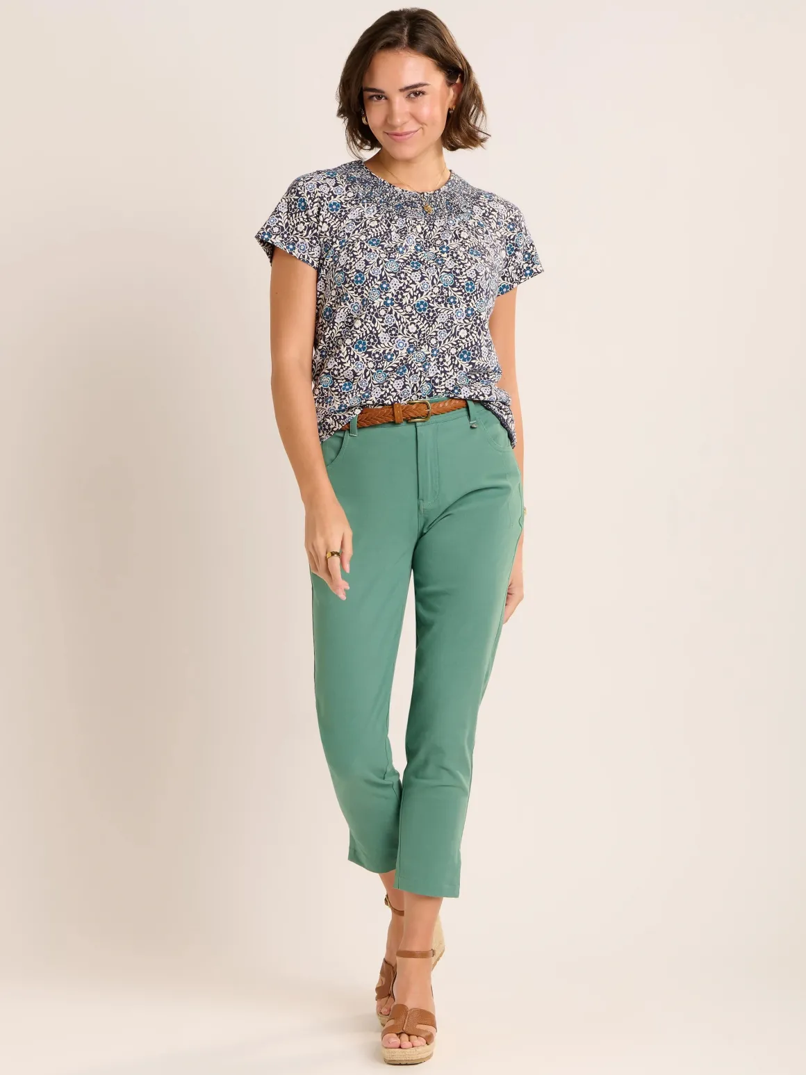 Brakeburn Cropped Blake Trousers