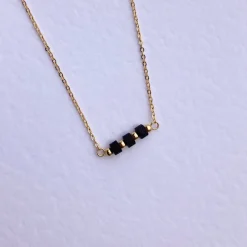 Deeca 18kt Gold Plated Beaded Necklace