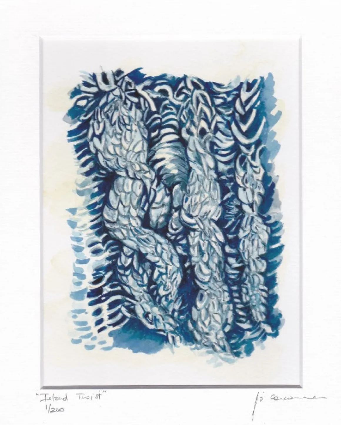 Fiona Concannon | Island Twist - Unframed
