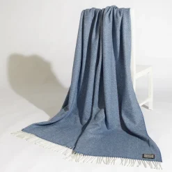 Foxford Inishmore Cashmere and Lambswool Throw