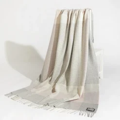Foxford Port Mor Cashmere and Lambswool Throw