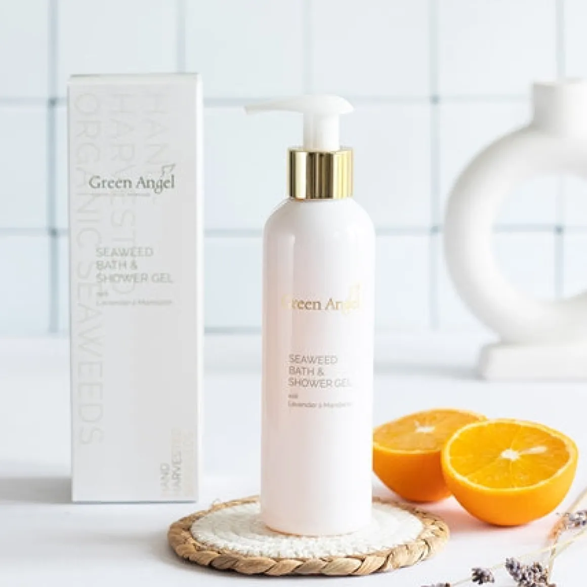 Green Angel , Seaweed Bath and Shower Gel