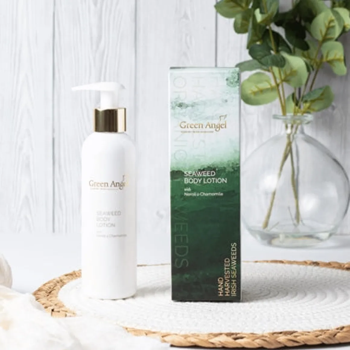 Green Angel , Seaweed Body Lotion with Neroli and Chamomile