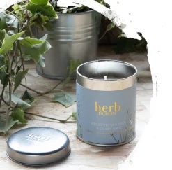 Herb Dublin Atlantic Seasalt Tin Candle