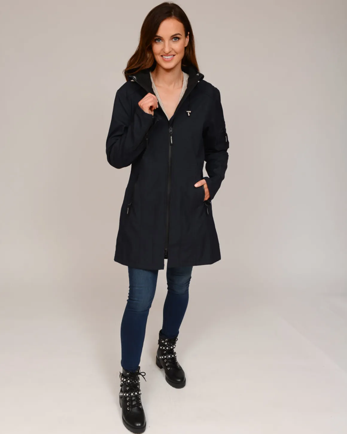 Ilse Jacobsen Rain7 Softshell Raincoat , Indigo