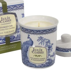 Julie Clarke | Patchouli Leaves and Sandalwood Storage Jar Candle 150g