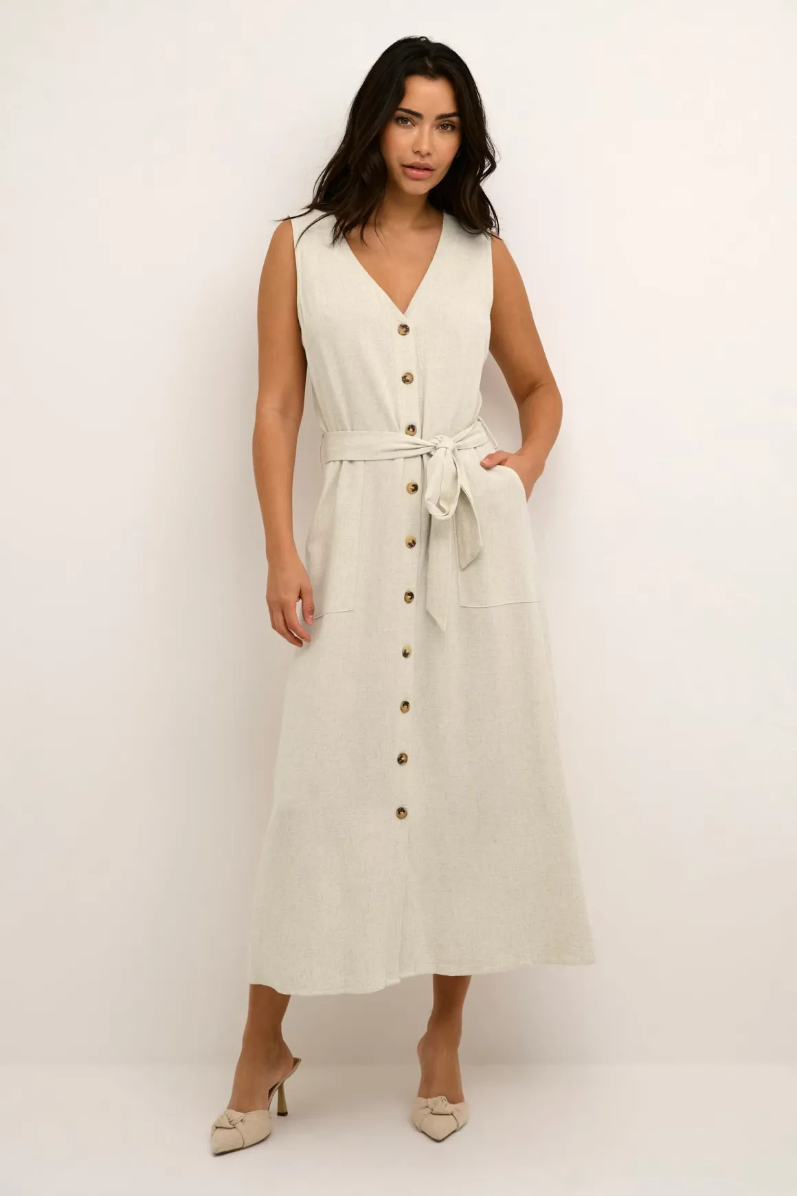 Kaffe Liny Linen Dress