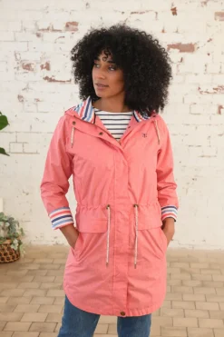 Lighthouse | Alice Waterproof Jacket | Coral