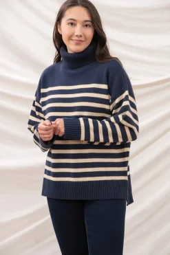 Lighthouse Luisa Jumper - Navy Stripe
