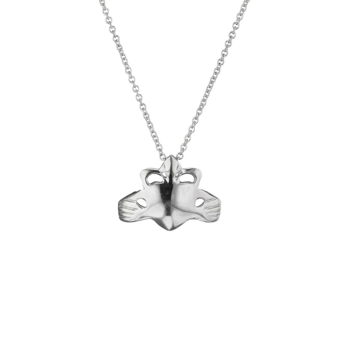 Loinnir Jewellery Claddagh Necklace , Silver