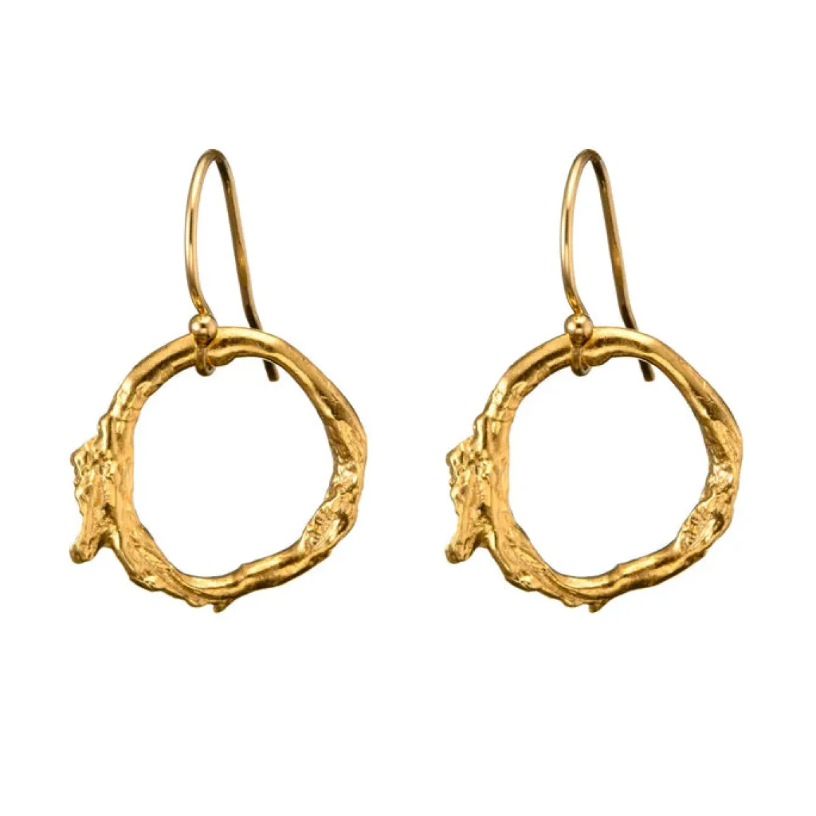 Loinnir Jewellery Irish Shrubbery Drop Earrings