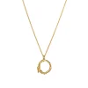 Loinnir Jewellery Irish Shrubbery Necklace , Gold Vermeil