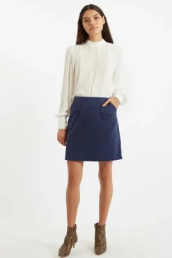 Louche Dylan Cord Mini Skirt