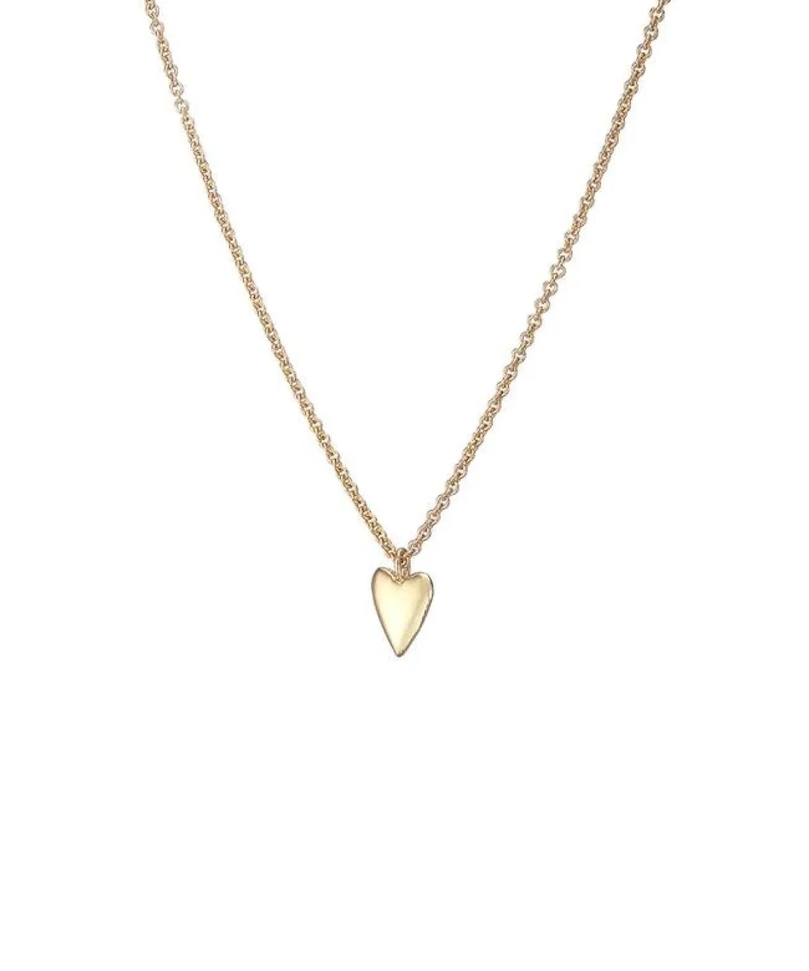 Mary-K Gold Tiny Heart Necklace