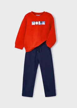 Mayoral Geometric Motif Tracksuit