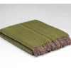 McNutt of Donegal Meadow Green Tweed Throw