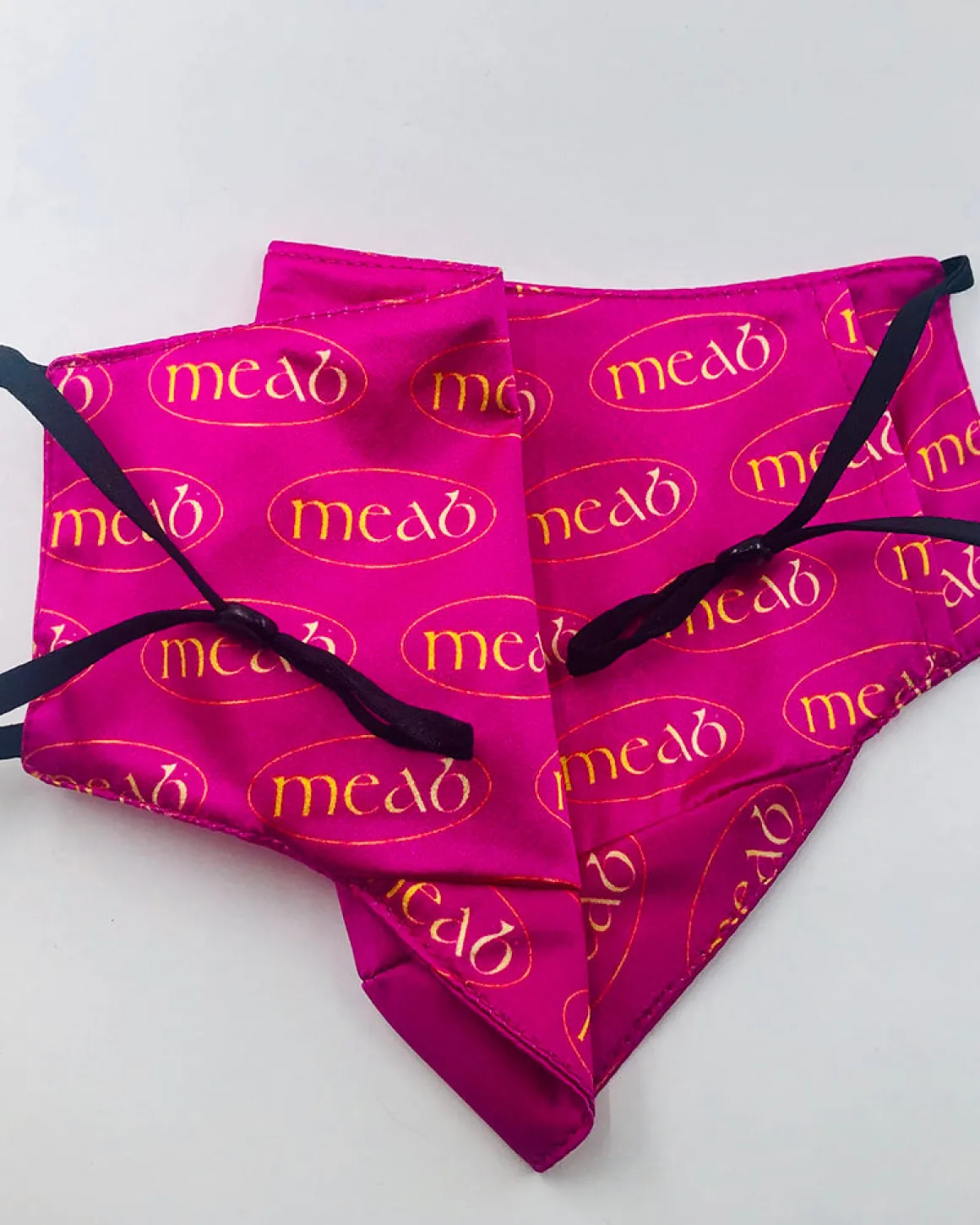 Meab | Silk Face Mask - Hot Pink
