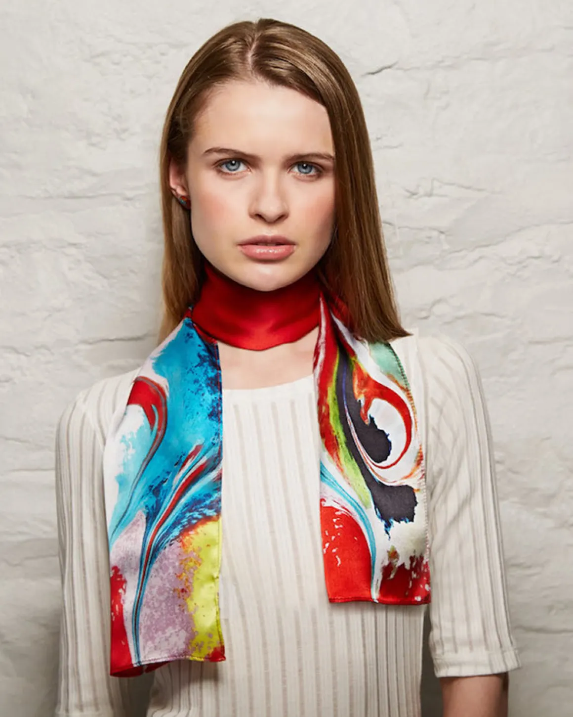 Meab Silk Scarf