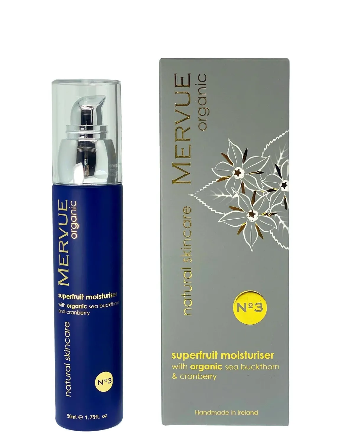 Mervue Organic Skincare Superfruit Moisturiser