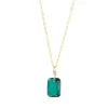MoMuse Emerald Crystal Pendant