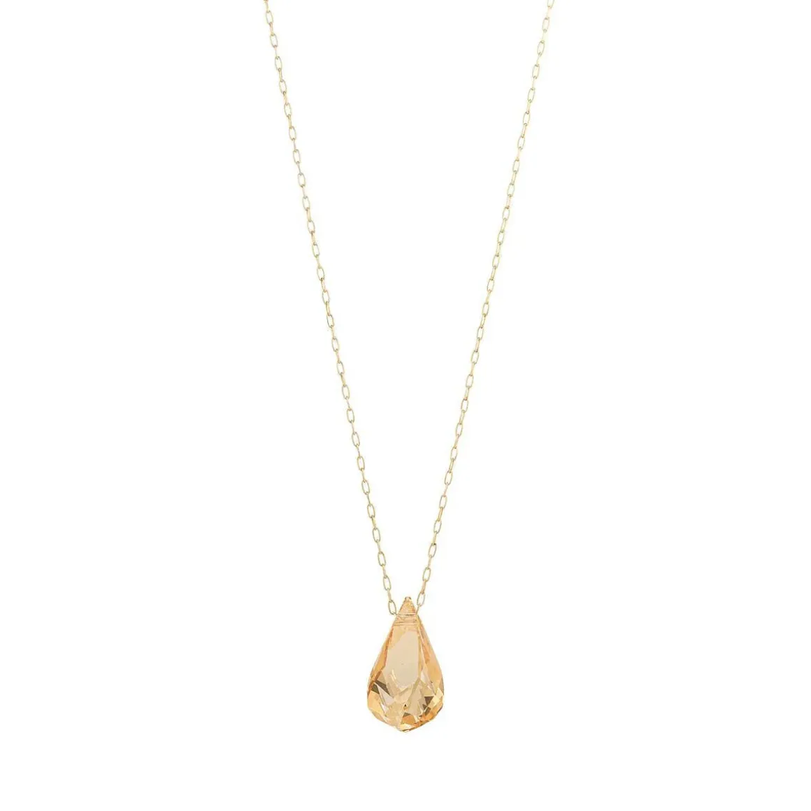 MoMuse Golden Shadow Helix Pendant