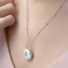 Newbridge Silverware | Amy Huberman Silver  Locket with Sun, Moon and Stars