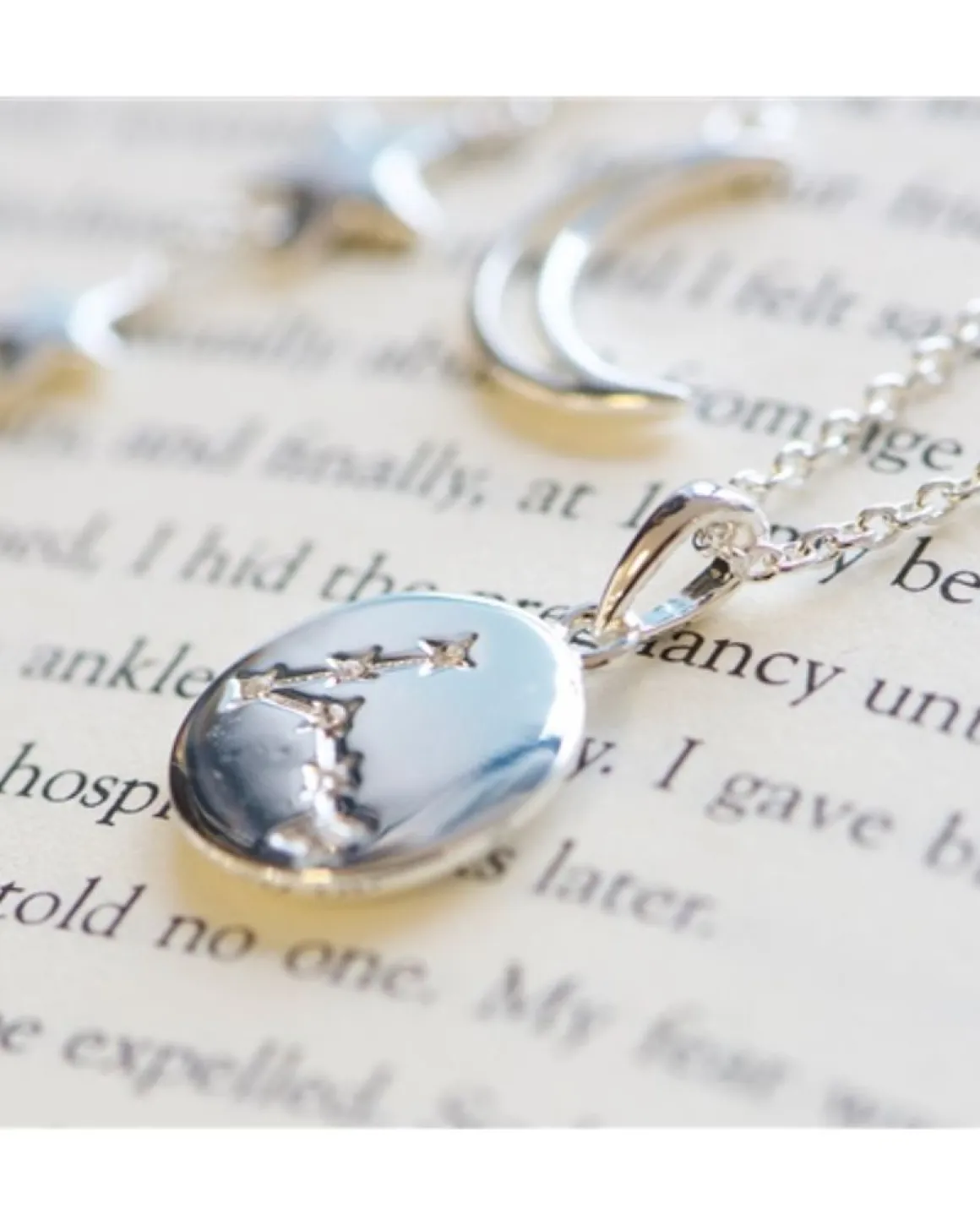 Newbridge Silverware | SP Zodiac Pendants ONE PISCES