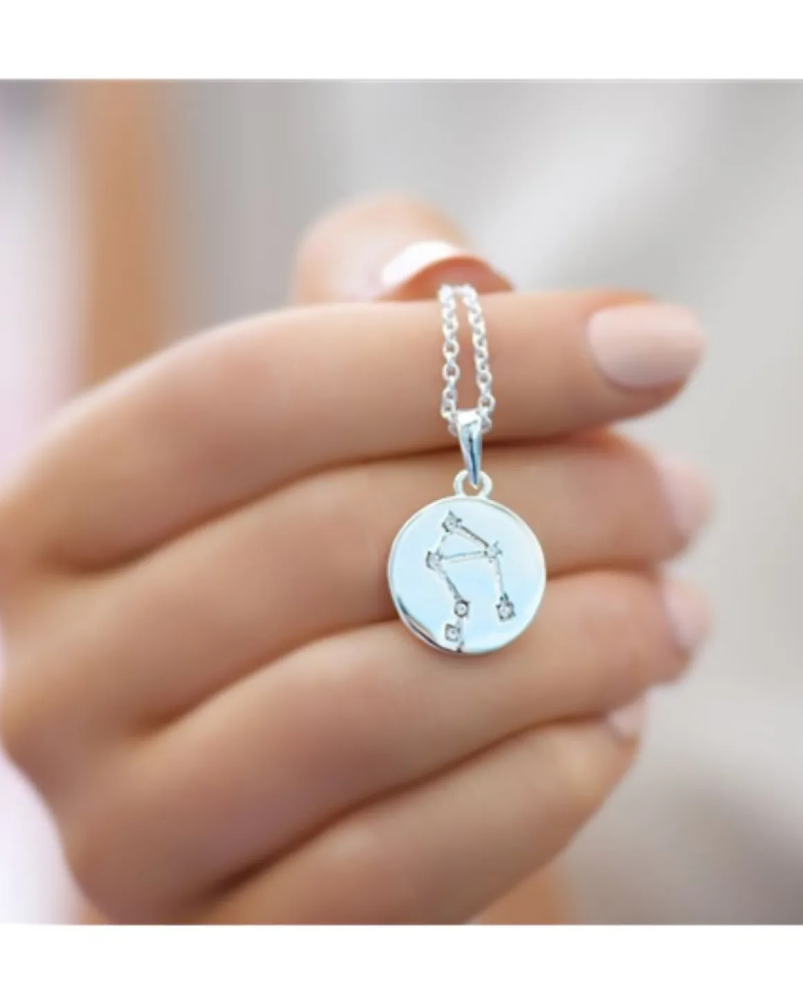 Newbridge Silverware | SP Zodiac Pendants ONE LIBRA