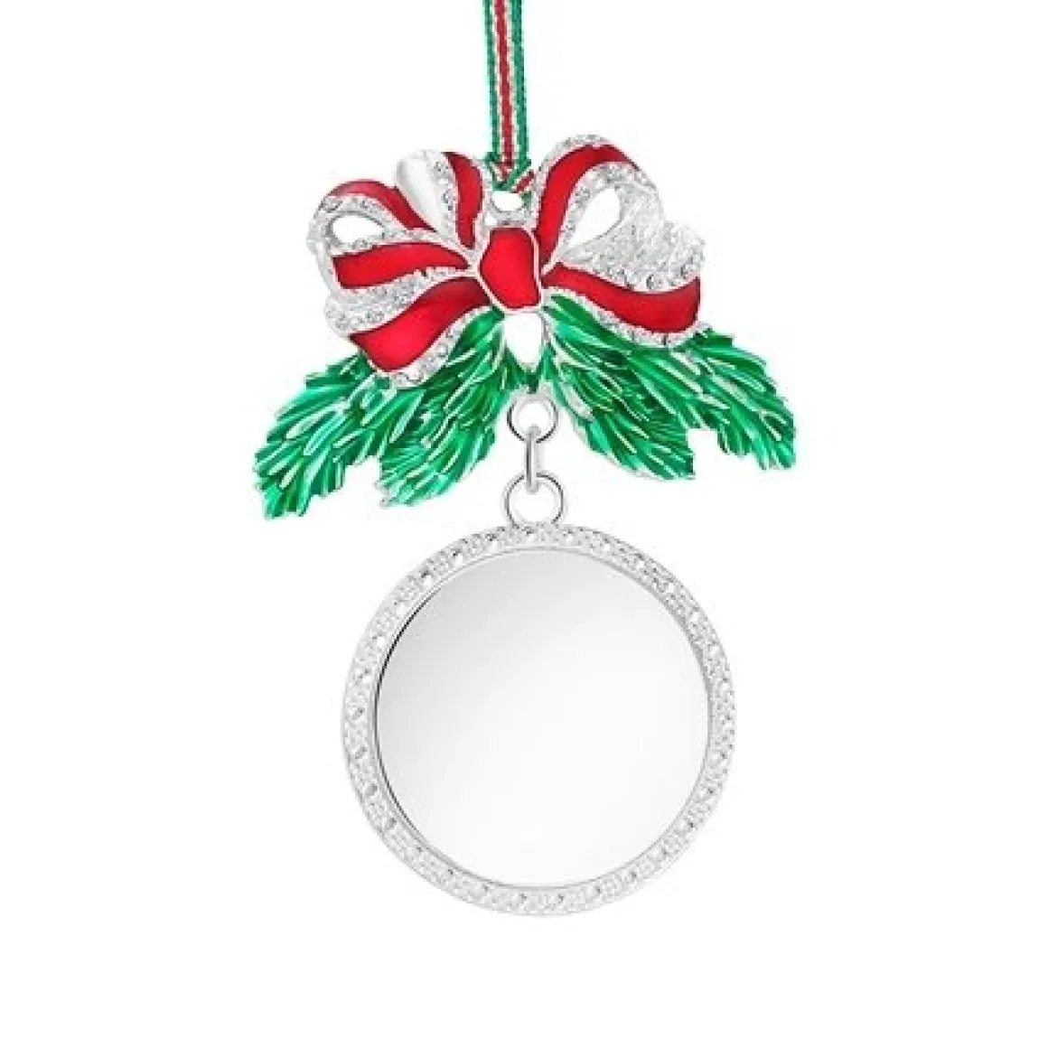 Newbridge Silverware |Bow with Pine Leaves Christmas Tree Decoration