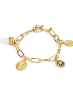 Newbridge Silverware Bracelet With Opalite Charm