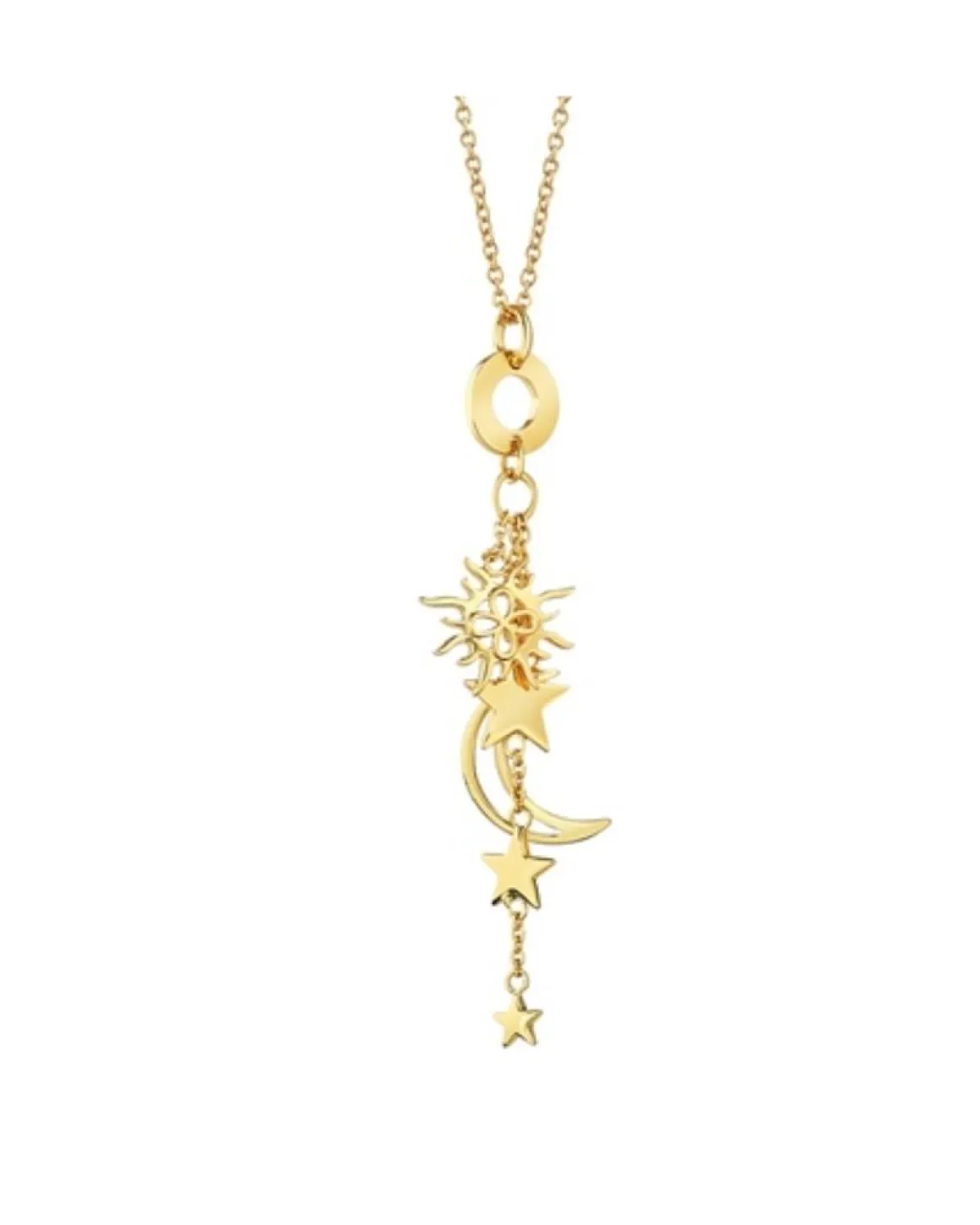 Newbridge Silverware Charms Necklace with Coin