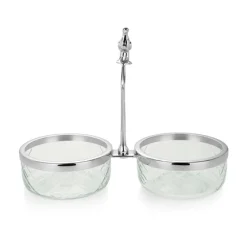 Newbridge Silverware Cut Glass Appetiser Set