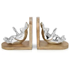 Newbridge Silverware Rabbit Bookends