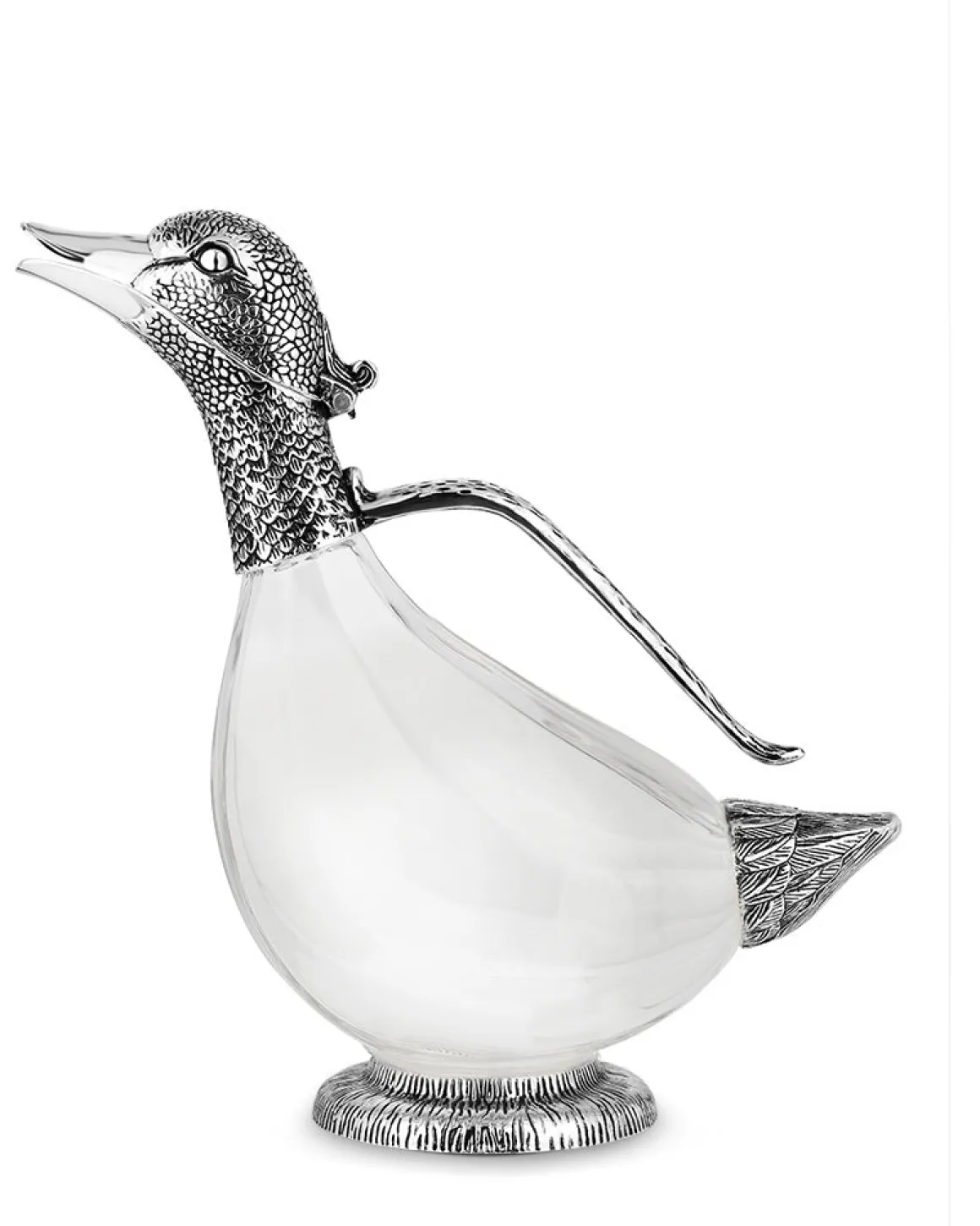 Newbridge Silverware Silver Plated Duck Wine Decanter