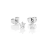Newbridge Silverware Silver Star Stud Earrings