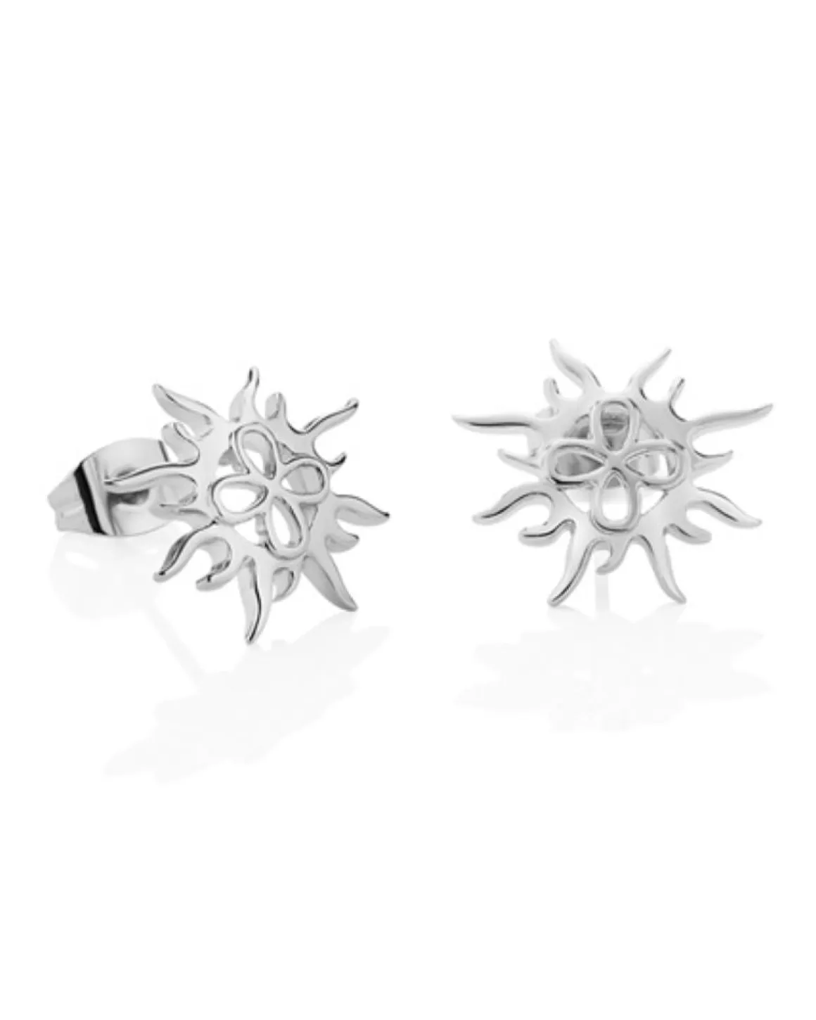 Newbridge Silverware Silver Sun Stud Earrings