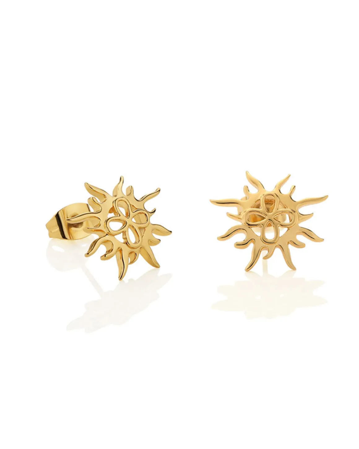 Newbridge Silverware Sun Stud Earrings