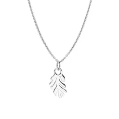 Newbridge Silverware Wish Feather Pendant