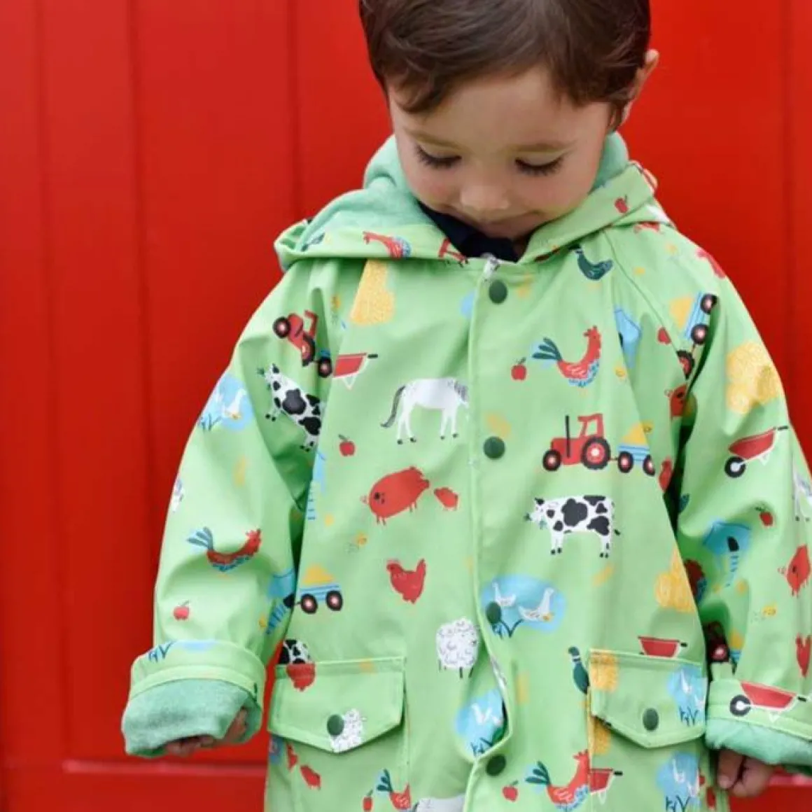 Powell Craft Raincoat , On The Farm