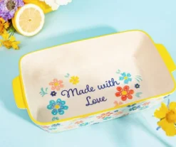 Sass & Belle | Folk Floral Serving Dish