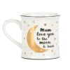 Sass & Belle Mum Love You to The Moon and Back Mug