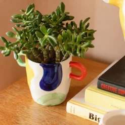Sass and Belle | Abstract Art Planter