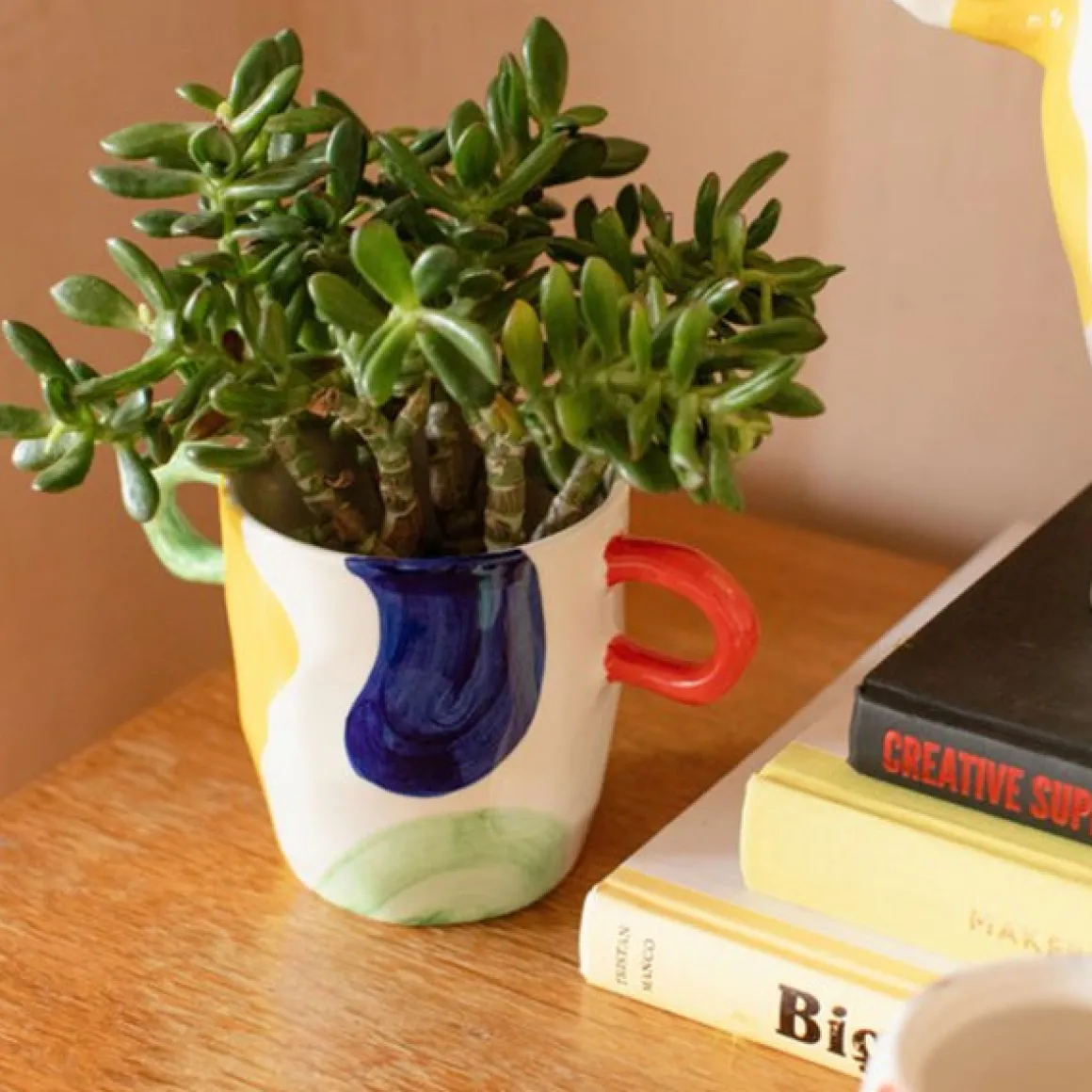 Sass and Belle | Abstract Art Planter