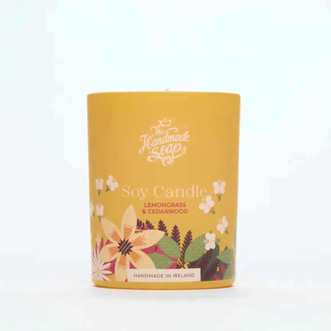 Scented Soy Candle , Lemongrass & Cedarwood