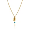 Scribble & Stone Opal Ocean Disc Pendant