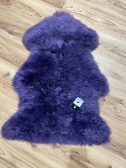 Sheepskin Rug , Purple