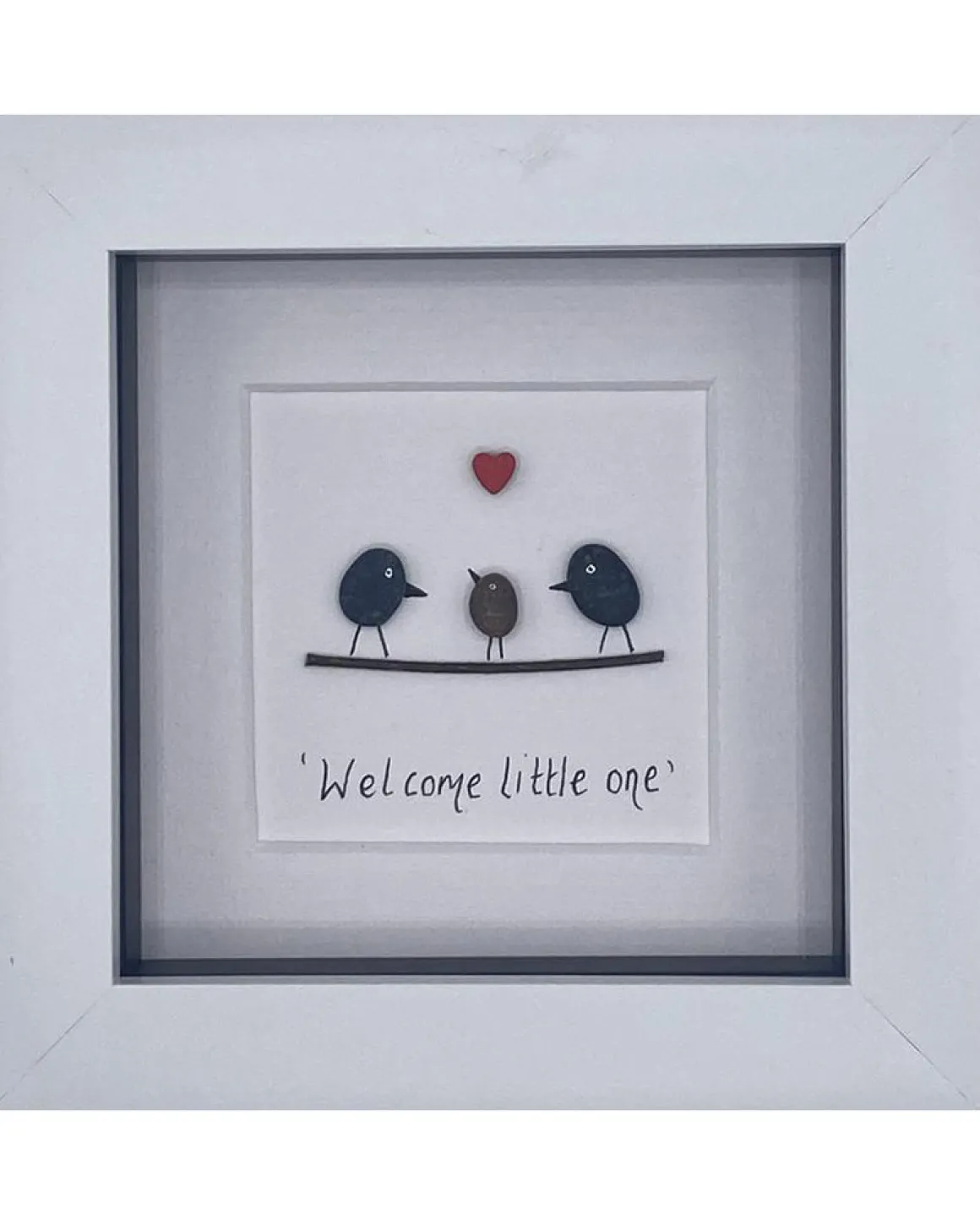 Simply Mourne | Welcome Little One Frame- White